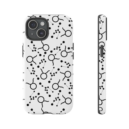 Tough Cases with the Taurus Zodiac sign for iPhone, Samsung Galaxy, and Google Pixel devices