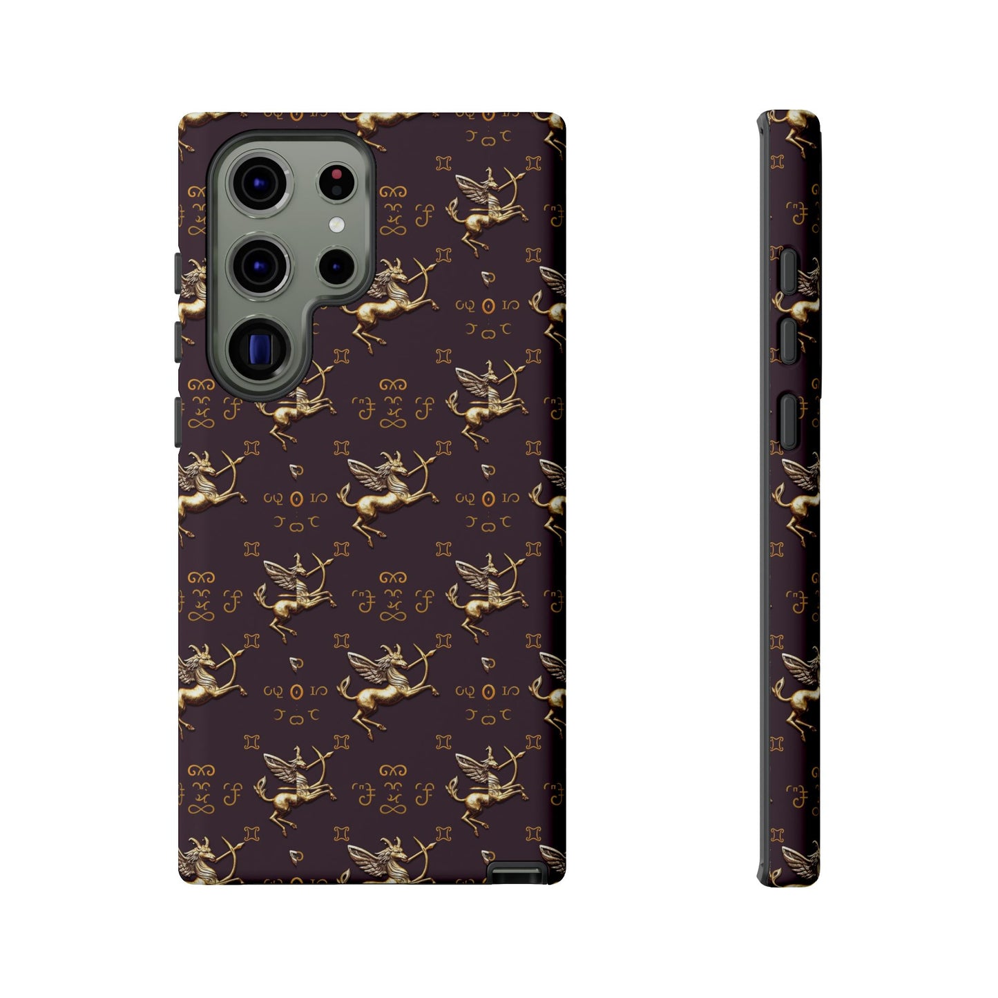 Tough Cases, Sagittarius, Zodiac v3, Metal Pattern