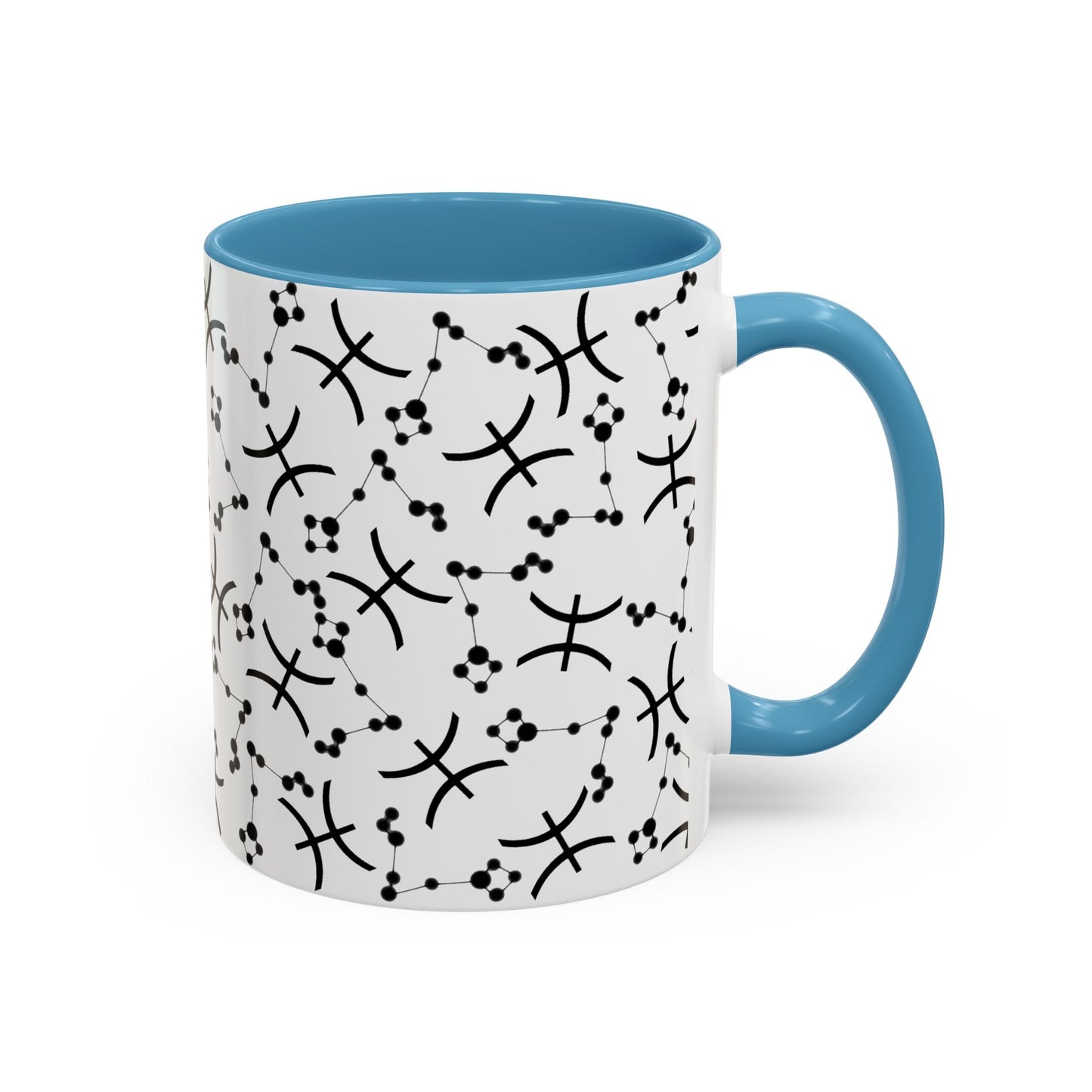 Accent Coffee Mug with the Pisces sign (11, 15oz)