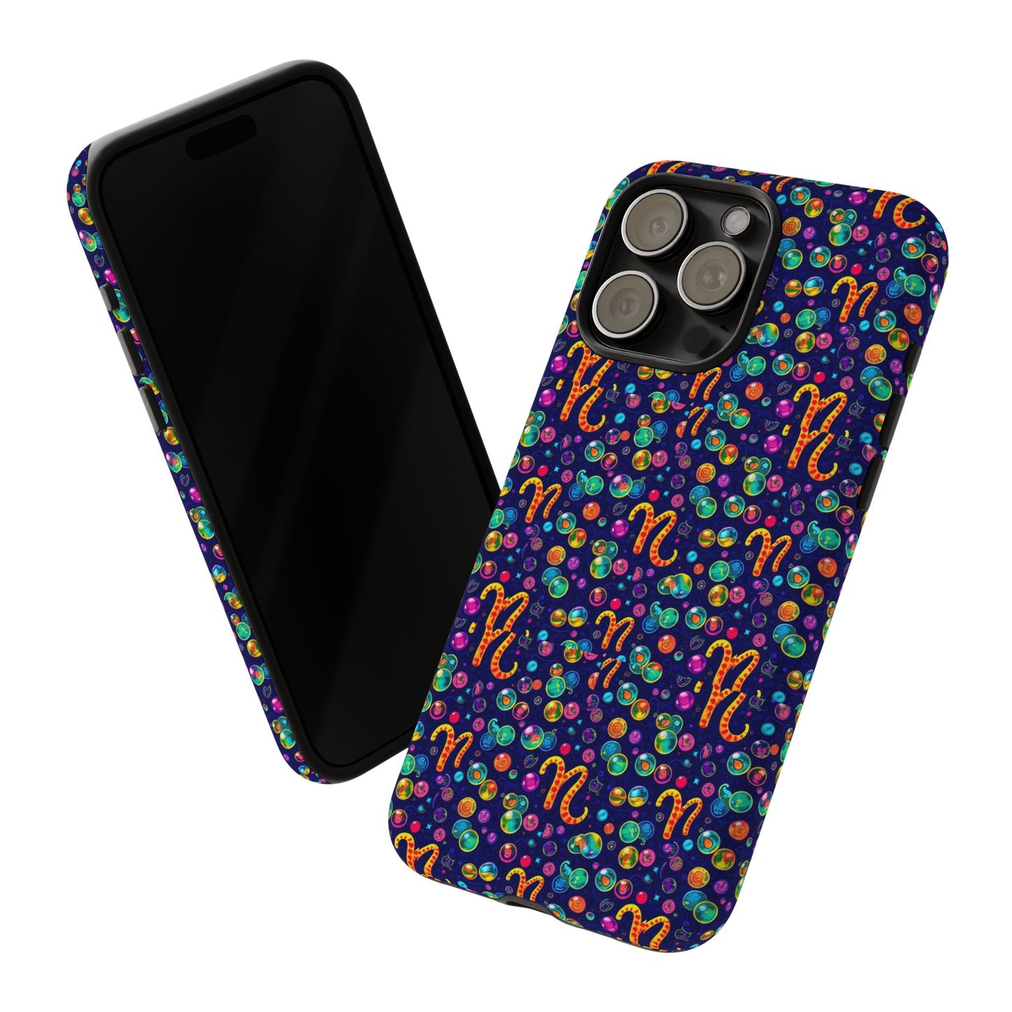 Tough Cases, Aquarius, Zodiac, Bubble Pattern