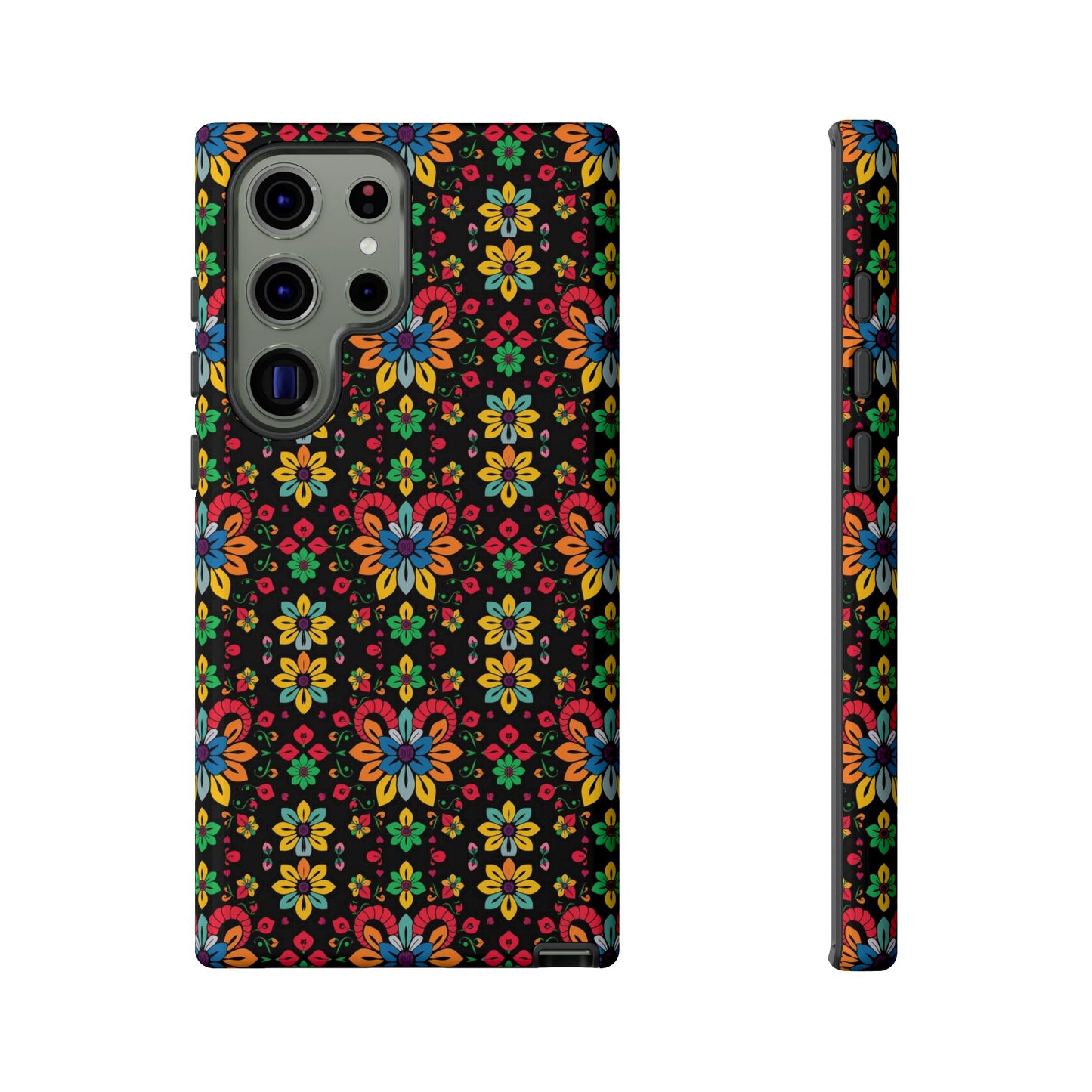 Tough Cases, Aries, Zodiac v2, Flower Pattern