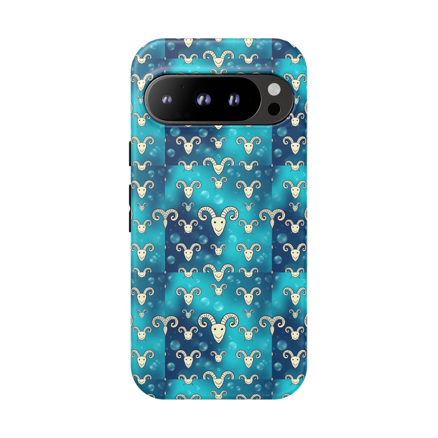 Tough Cases, Aries, Zodiac v1, Bubble Pattern