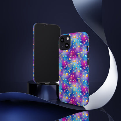 Tough Cases, Sagittarius, Zodiac v3, Bubble Pattern