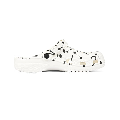 EVA Foam Rubber Shoes (AOP), Material 100% EVA, Aries Zodiac Design