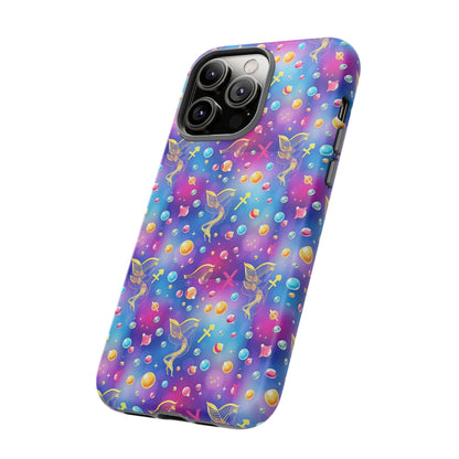 Tough Cases, Sagittarius, Zodiac v3, Bubble Pattern