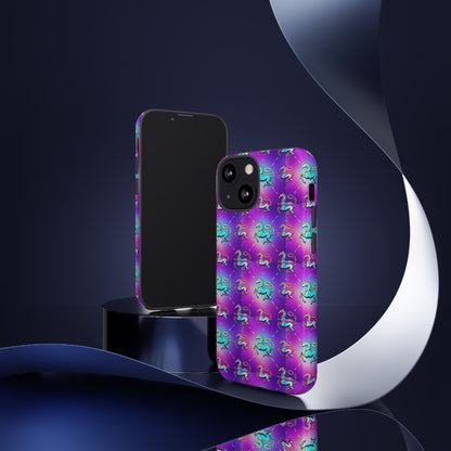 Tough Cases, Aquarius, Zodiac, Metal Pattern