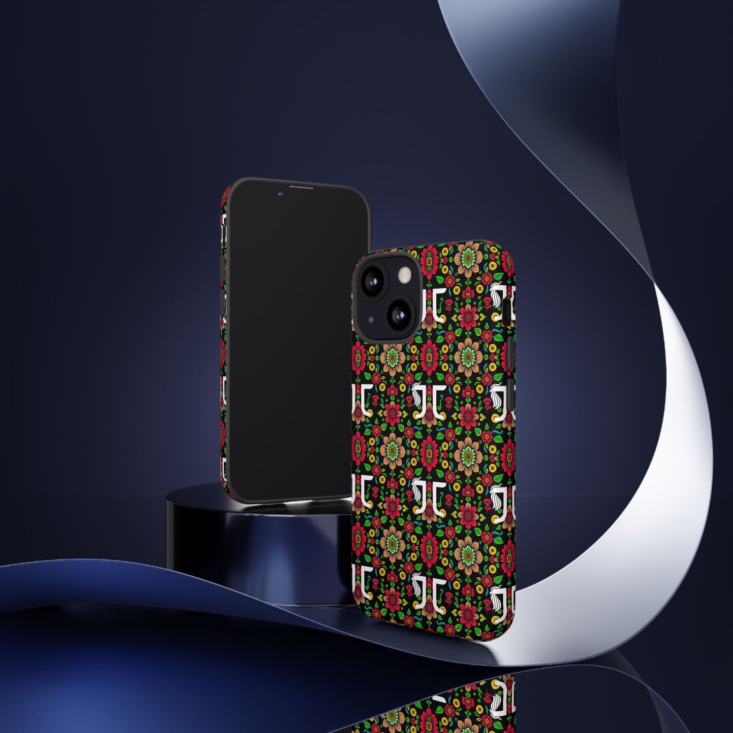 Tough Cases, Gemini, Zodiac v4, Flower Pattern