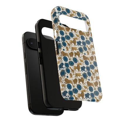 Tough Cases, Leo, Zodiac v2, Metal Pattern