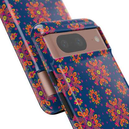 Tough Cases, Gemini, Zodiac v2, Flower Pattern