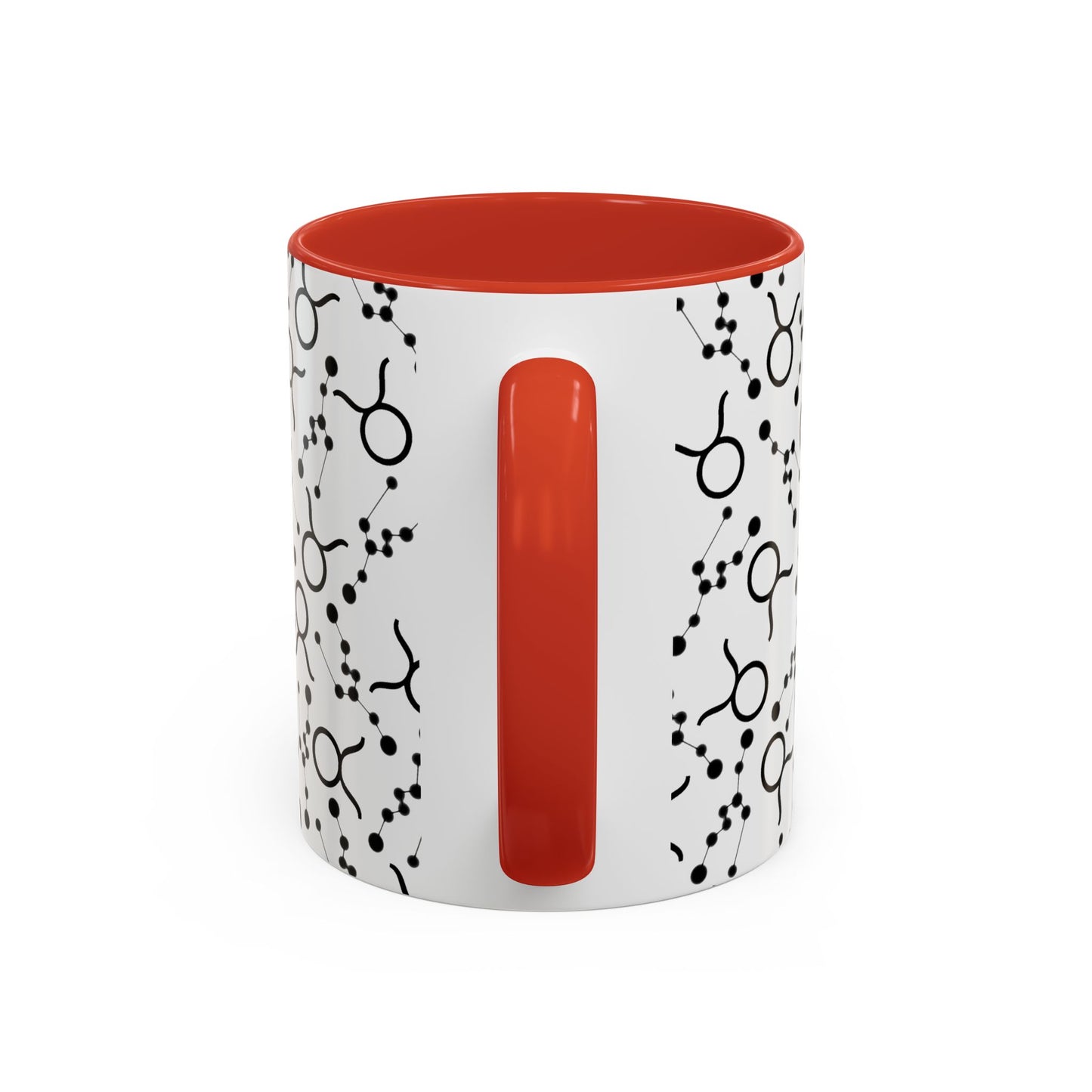 Accent Coffee Mug with the Taurus Zodiac sign (11, 15oz)