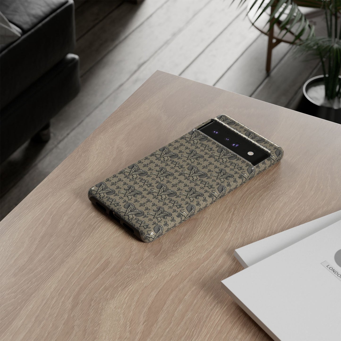 Tough Cases, Aries, Zodiac, Metal Pattern