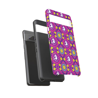Tough Cases, Capricorn, Zodiac, Flower Pattern