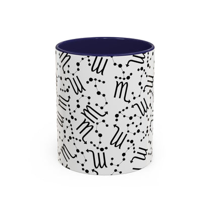 Accent Coffee Mug with the Scorpio sign (11, 15oz)
