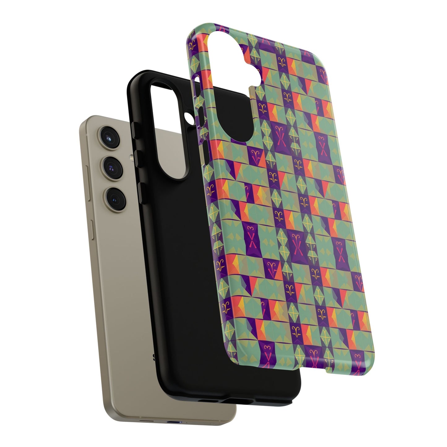 Tough Cases, Aquarius, Zodiac v2, Shape Pattern