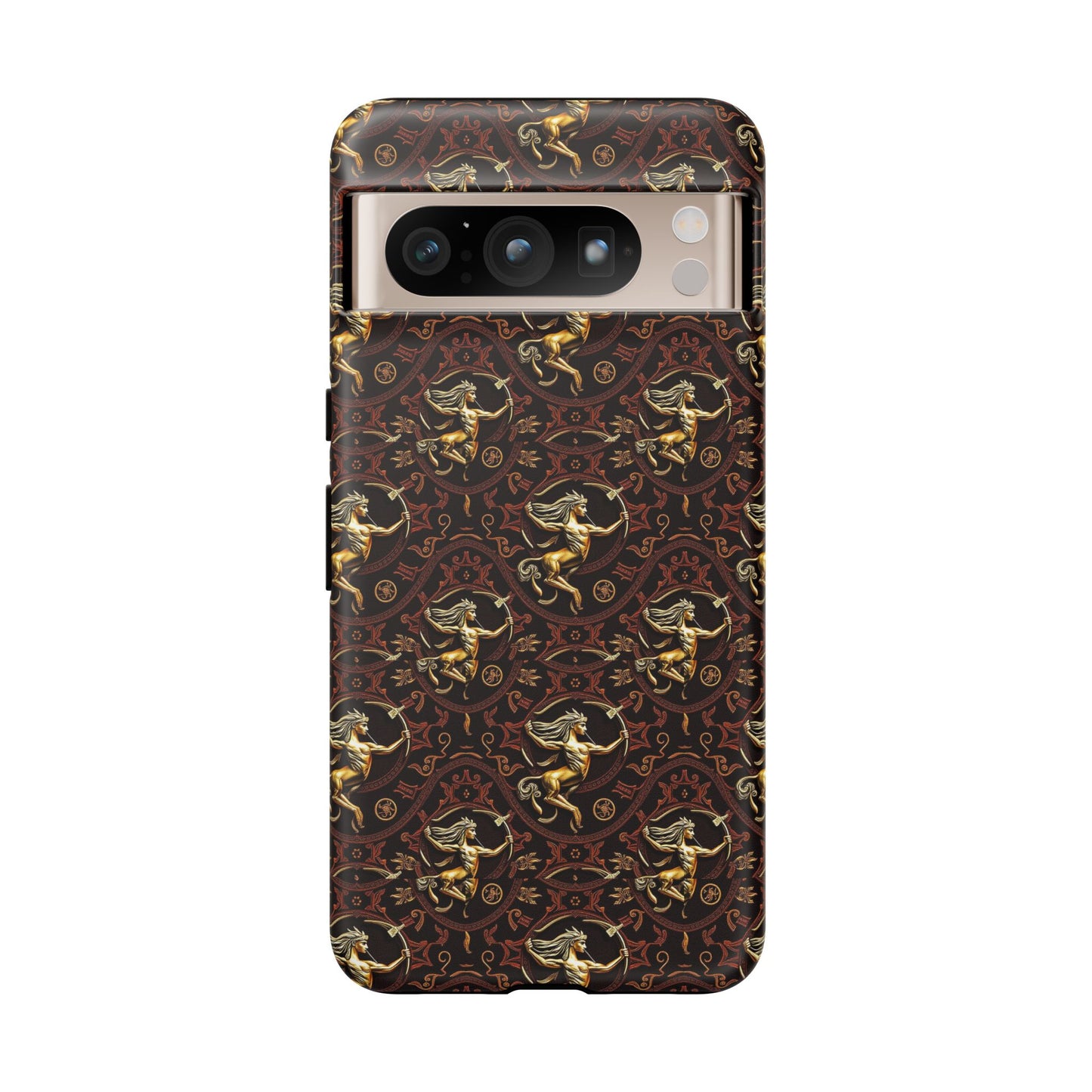 Tough Cases, Sagittarius, Zodiac, Metal Pattern