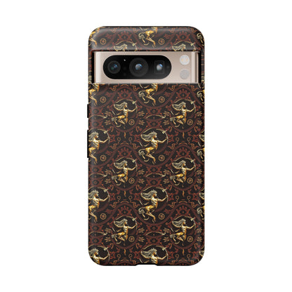 Tough Cases, Sagittarius, Zodiac, Metal Pattern