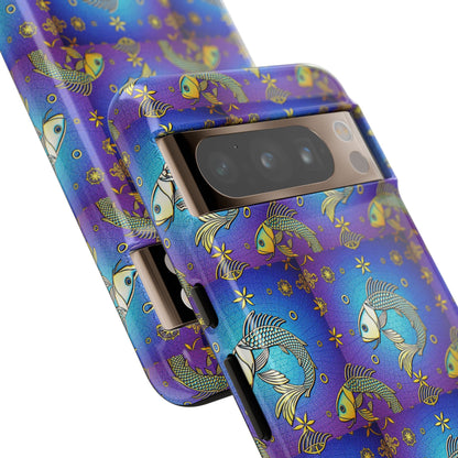 Tough Cases, Pisces, Zodiac v2, Metal Pattern