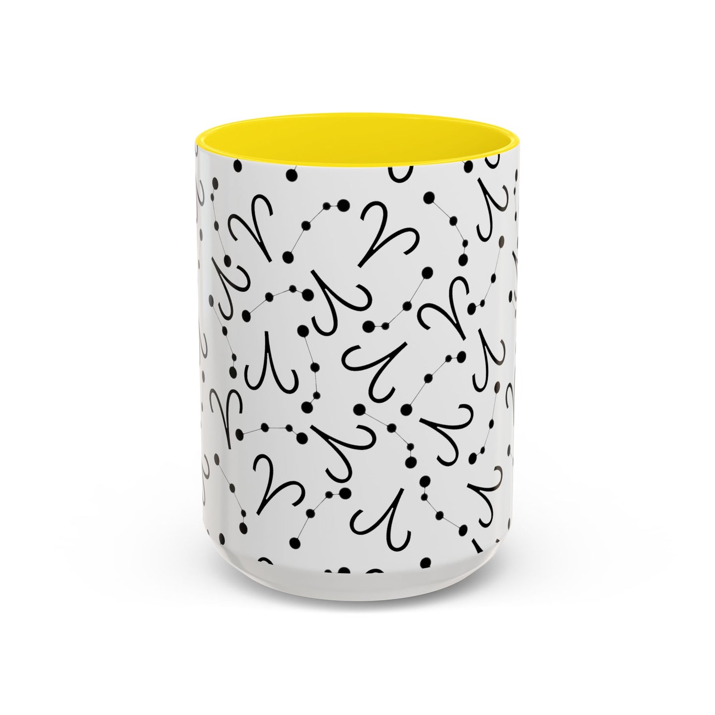 Accent Coffee Mug with the Aries sign (11, 15oz)