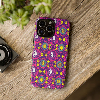 Tough Cases, Capricorn, Zodiac, Flower Pattern