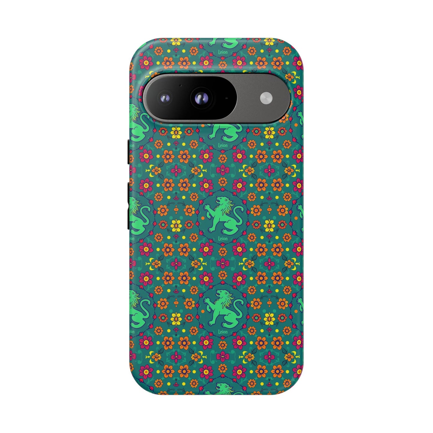 Tough Cases, Leo, Zodiac v3, Flower Pattern
