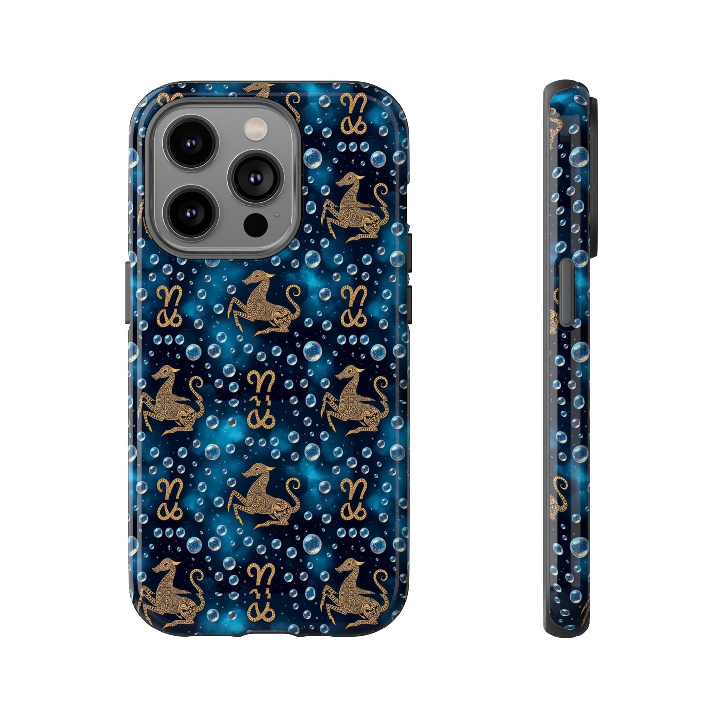 Tough Cases, Capricorn, Zodiac, Bubble Pattern