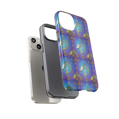 Tough Cases, Pisces, Zodiac v2, Metal Pattern