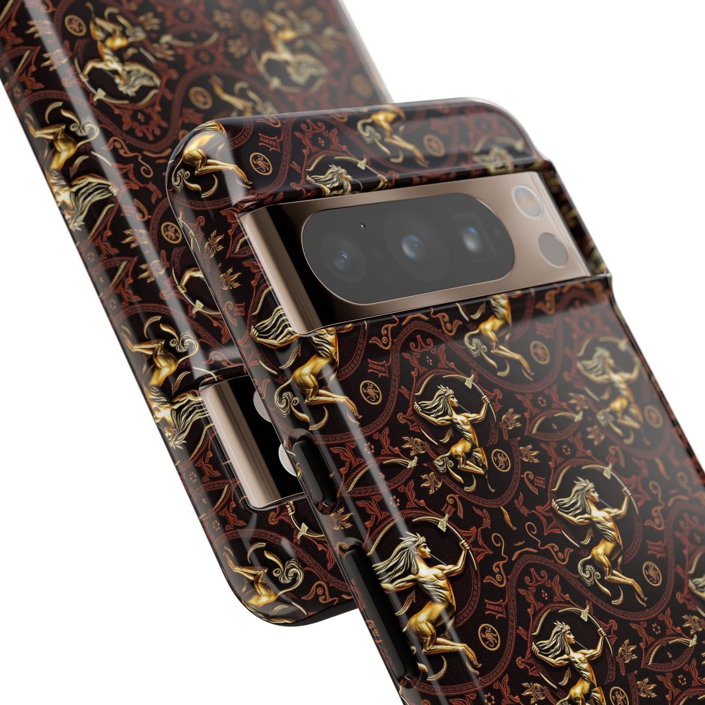Tough Cases, Sagittarius, Zodiac, Metal Pattern