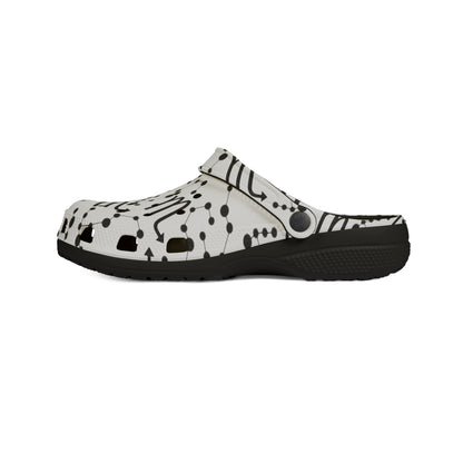 EVA Foam Rubber Shoes (AOP), Material 100% EVA, Scorpio Zodiac Design