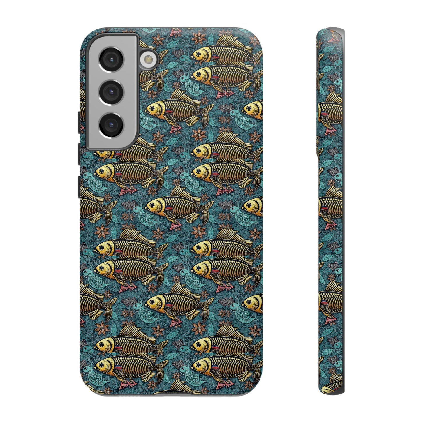 Tough Cases, Pisces, Zodiac v1, Metal Pattern