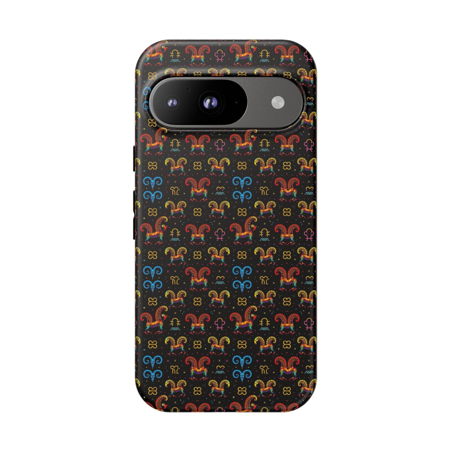 Tough Cases, Aries, Zodiac v1, Metal Pattern