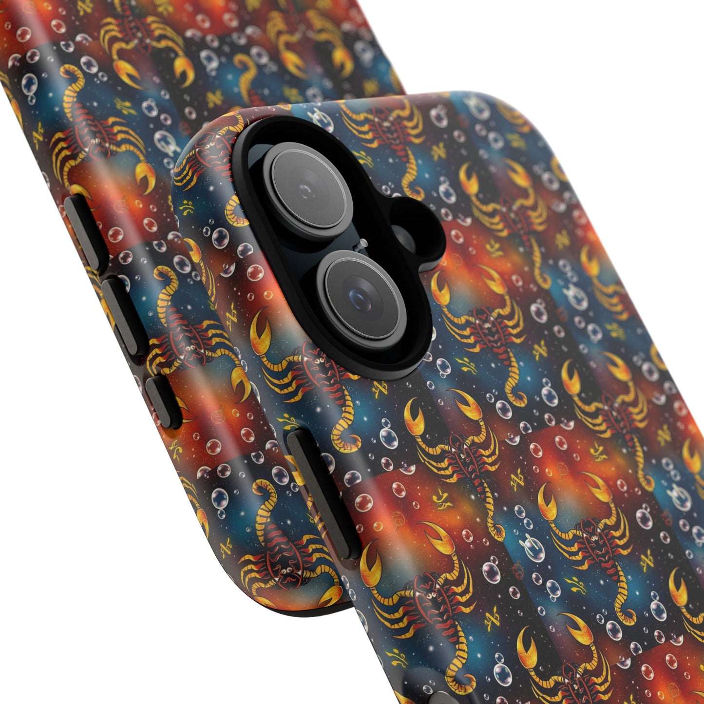Tough Cases, Scorpio, Zodiac v2, Bubble Pattern
