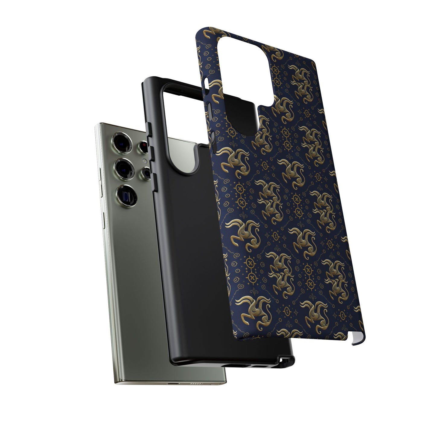Tough Cases, Aquarius, Zodiac v2, Metal Pattern