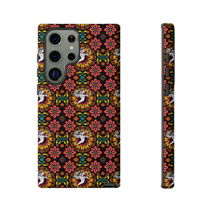 Tough Cases, Sagittarius, Zodiac v2, Flower Pattern