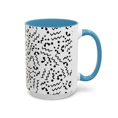 Accent Coffee Mug with the Aquarius sign (11, 15oz)