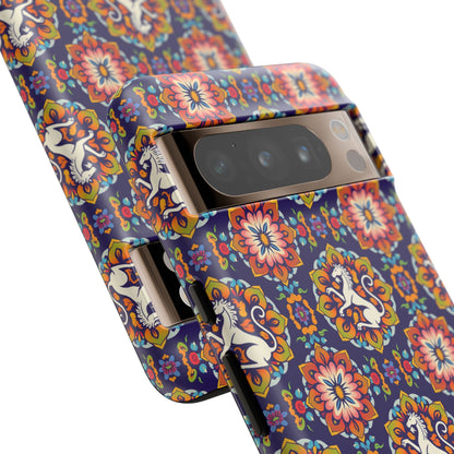 Tough Cases, Virgo, Zodiac v3, Flower Pattern