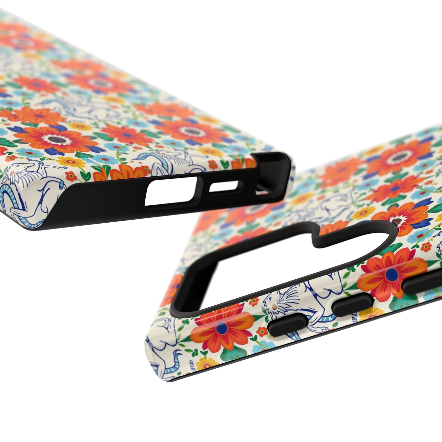 Tough Cases, Virgo, Zodiac v4, Flower Pattern