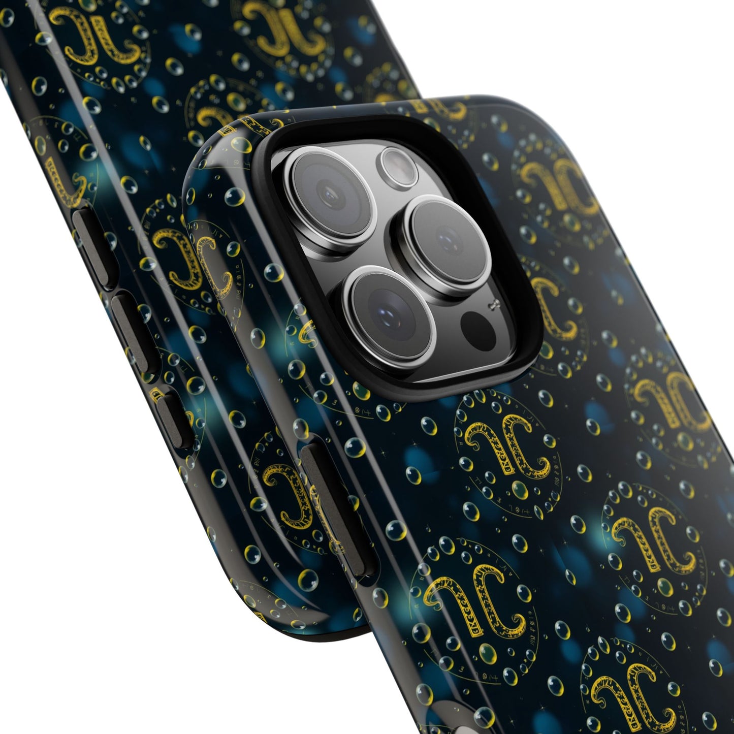 Tough Cases, Aquarius, Zodiac v2, Bubble Pattern