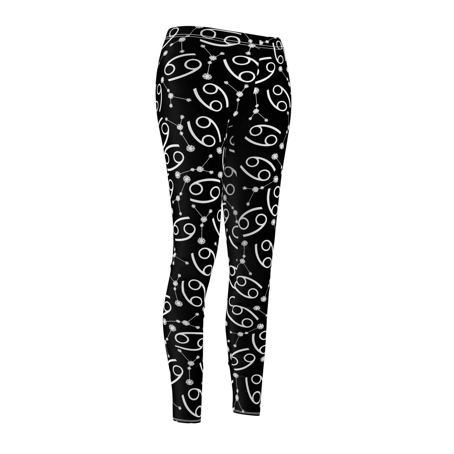 Women's Zodiac Cut & Sew Casual Leggings Capricorn Zodiac sign