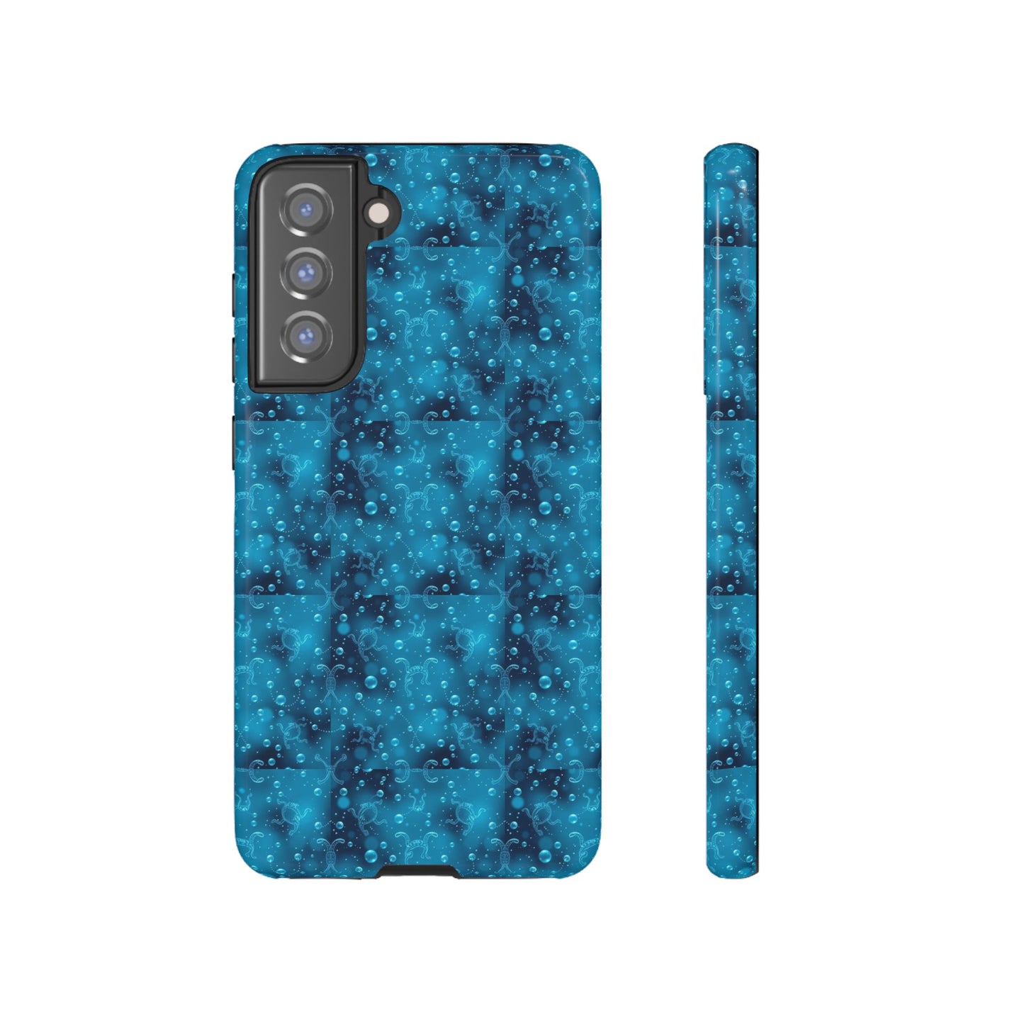 Tough Cases, Aquarius, Zodiac v3, Bubble Pattern
