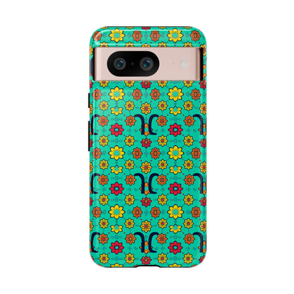 Tough Cases, Aquarius, Zodiac v2, Flower Pattern