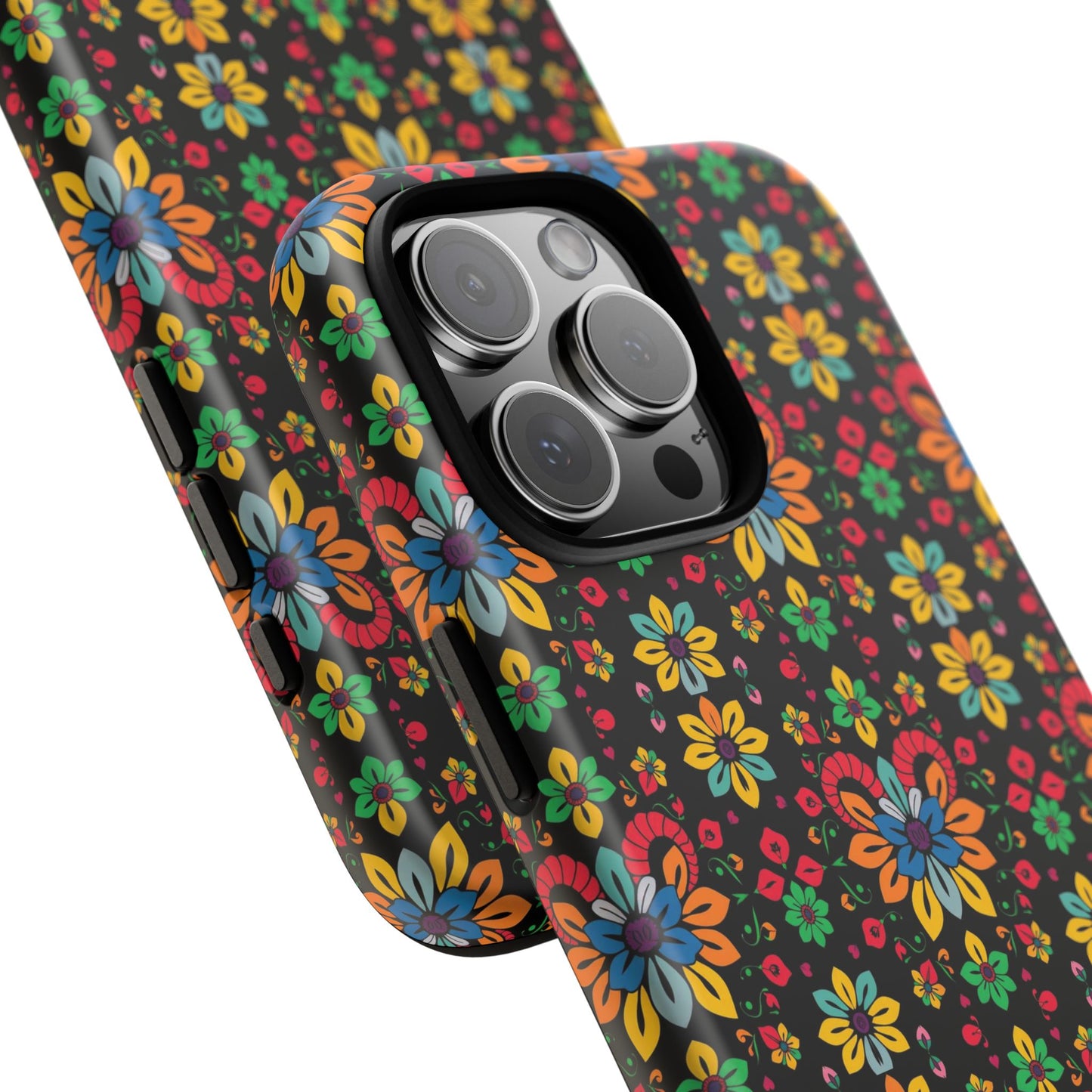 Tough Cases, Aries, Zodiac v2, Flower Pattern