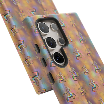 Tough Cases, Aquarius, Zodiac v1, Metal Pattern