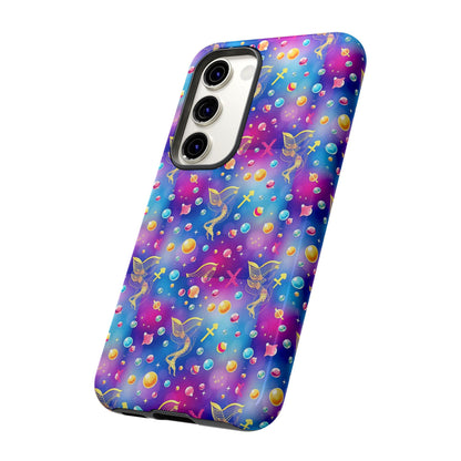Tough Cases, Sagittarius, Zodiac v3, Bubble Pattern