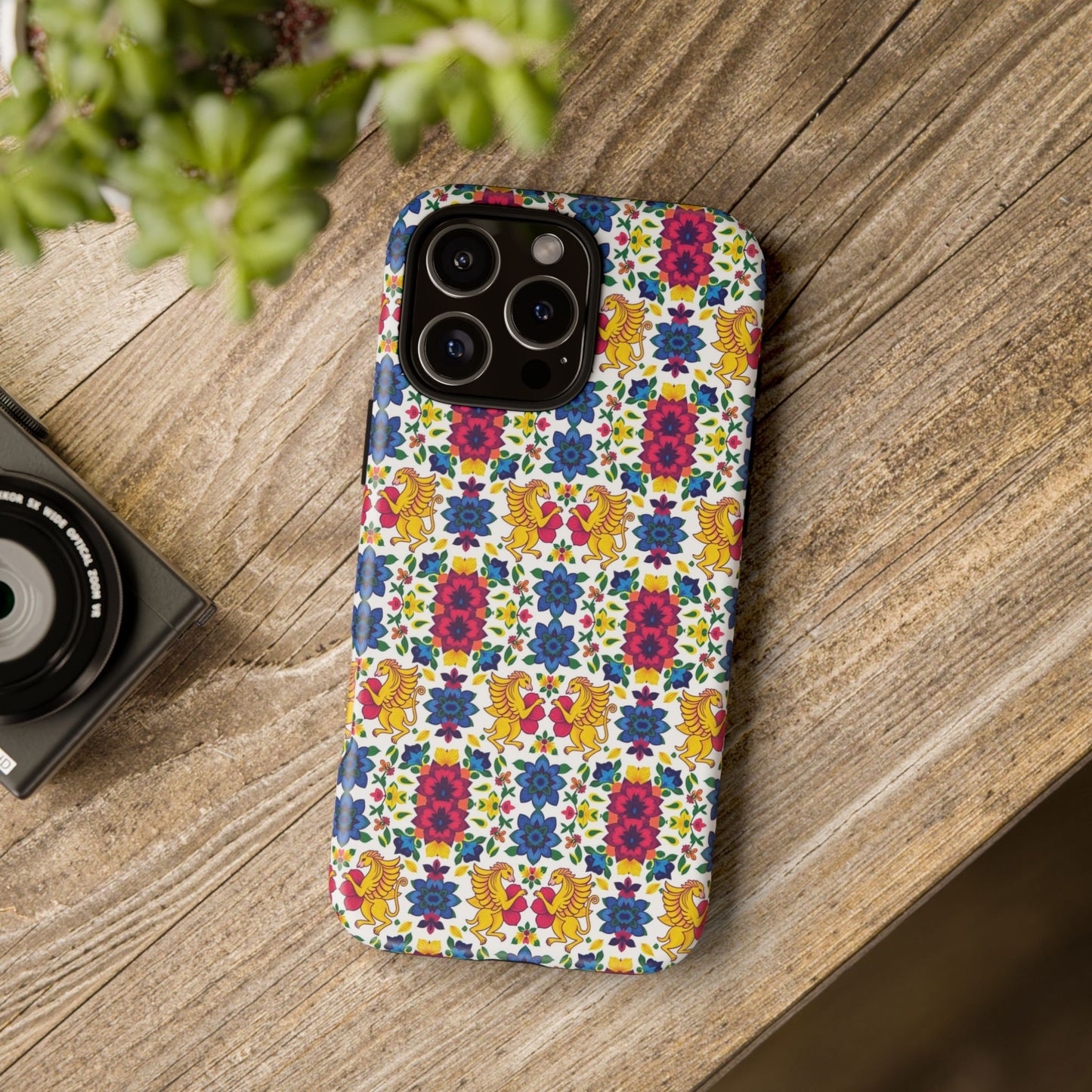 Tough Cases, Gemini, Zodiac, Flower Pattern