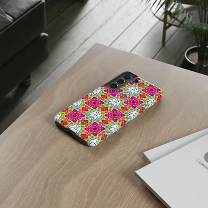 Tough Cases, Pisces, Zodiac v2, Flower Pattern