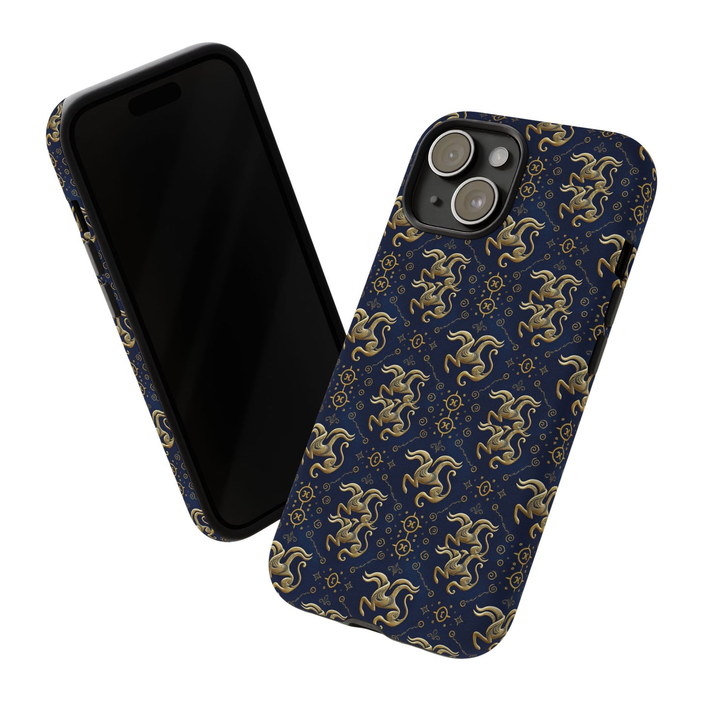 Tough Cases, Aquarius, Zodiac v2, Metal Pattern