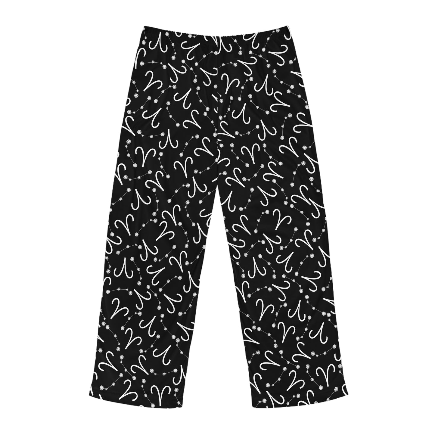 Men's Zodiac Pajama Pants (AOP) Aries Zodiac Sign