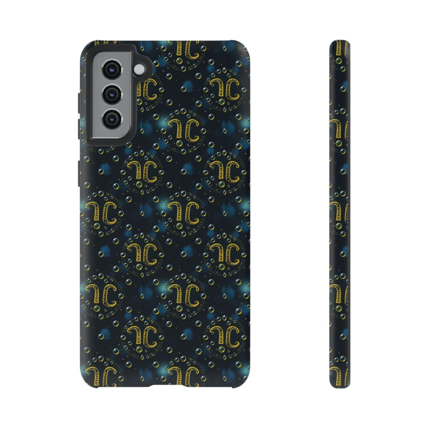 Tough Cases, Aquarius, Zodiac v2, Bubble Pattern