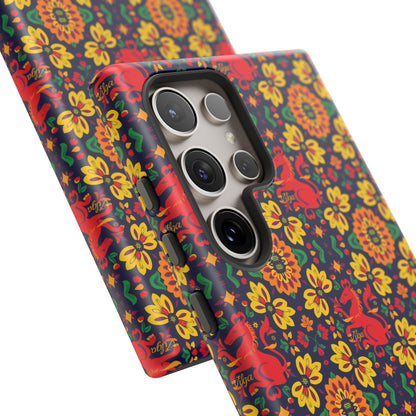 Tough Cases, Virgo, Zodiac v2, Flower Pattern