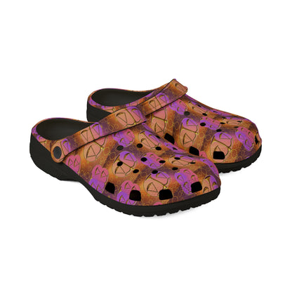 EVA Foam Rubber Shoes, (AOP), Libra, Zodiac, Pattern